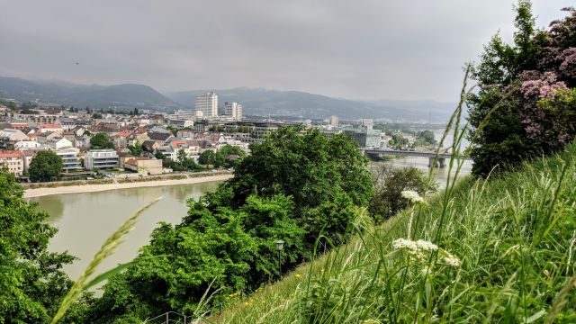 linz panorama donau sommerwiese linz geocaching event teambuilding oberoesterrreich