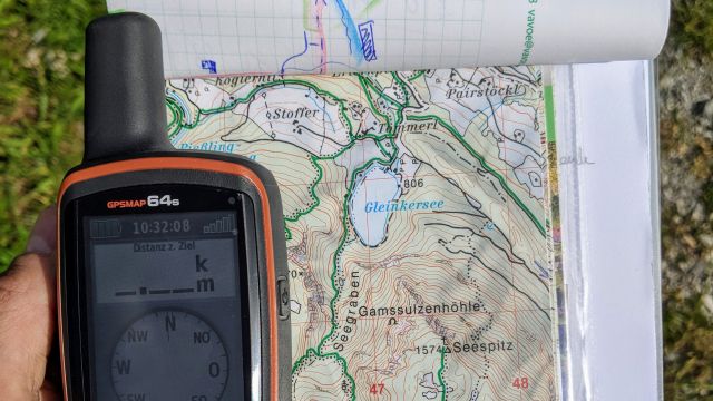 kartenlesen gps-geraet geocaching schatzsuche oberoesterreich