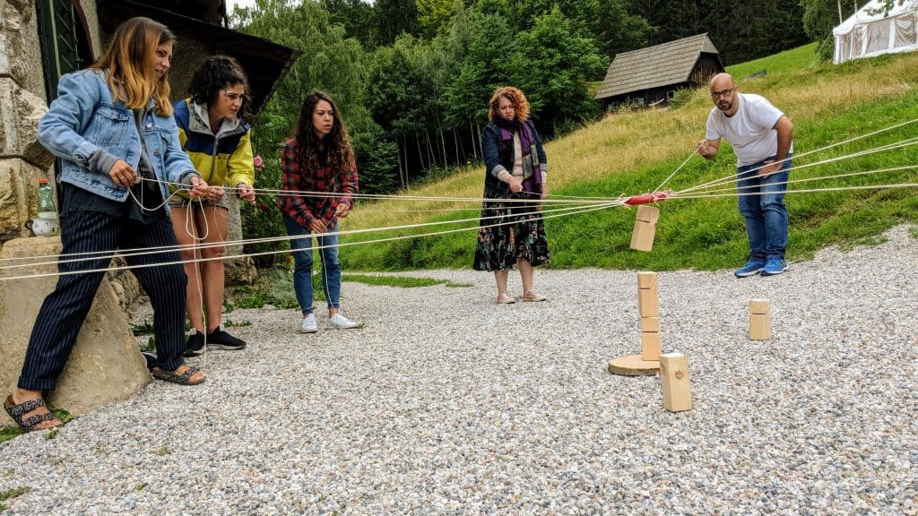 Outdoor Training und Teambuilding