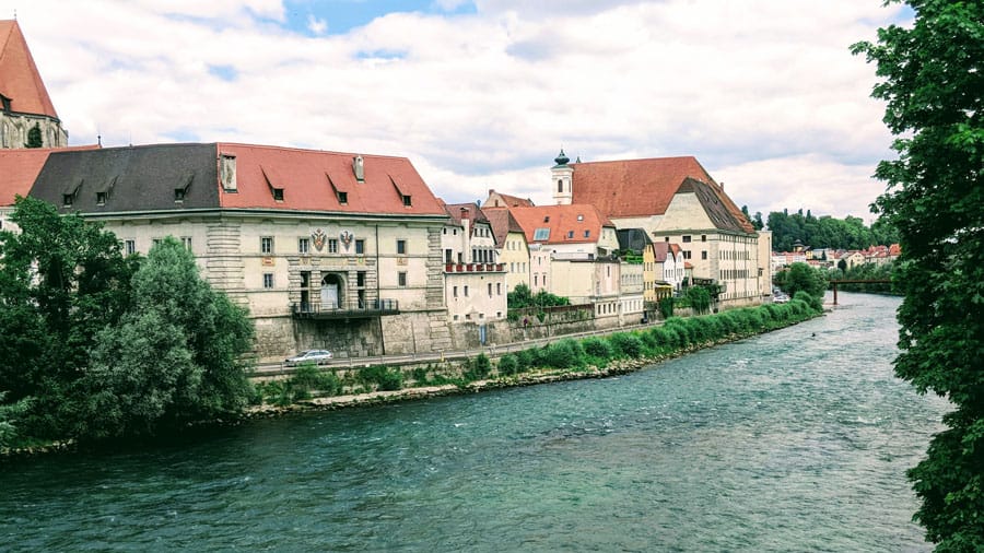 steyr geocaching betriebsausflug ideen fuer teambuilding urban geocacher tracking fluss
