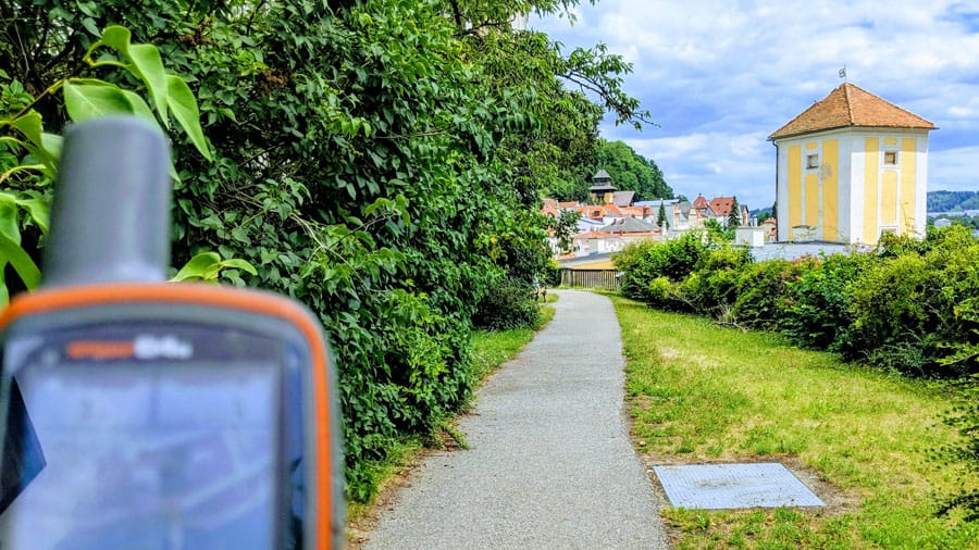 steyr geschichte wasserturm betriebsausflug geocaching firmenausflug schnitzeljagd schatzsuche