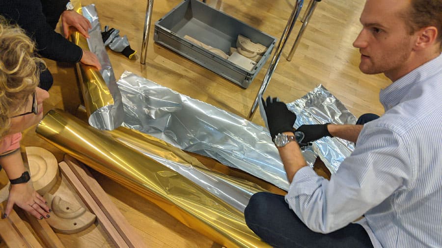 kettenreaktion aufbau diy aluminium stanzen accenture teaminprogress