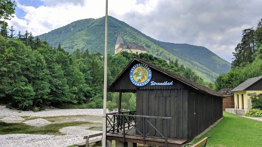 strandbad hollenstein an der ybbs ybbstalradweg geocaching teamevent firmenausflug betriebsausflug mgs
